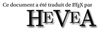 Traduit de LaTeX par Hevea