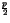 $\frac p2$