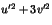 $u'^2+3v'^2$