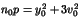 $n_0p=y_0^2+3v_0^2$