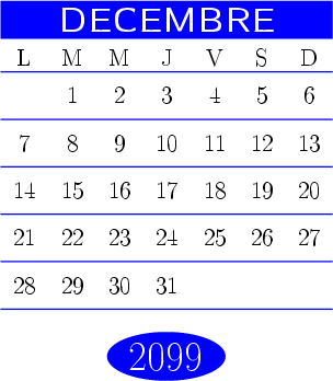 DECEMBRE 2099 