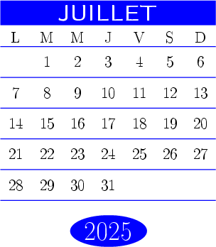 JUILLET 2025 