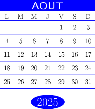 AOUT 2025 
